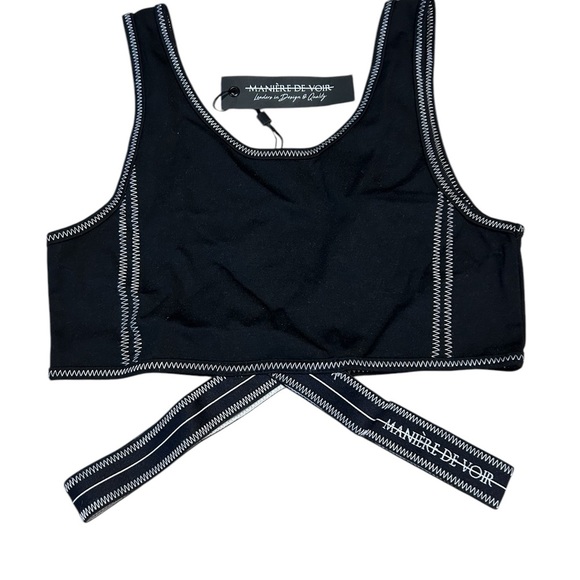 Maniere De Voir Tops - Maniere de voir NWT crop top